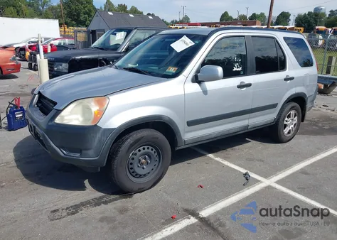 2004 Honda Cr-V Ex из США, поврежденный, VIN SHSRD78884U238984